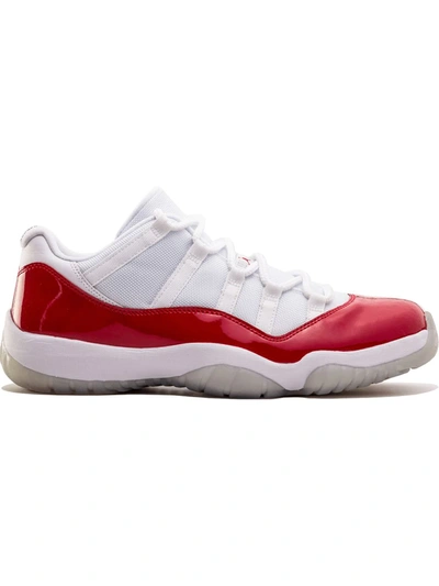 Jordan Air  11 Retro Low Cherry In White