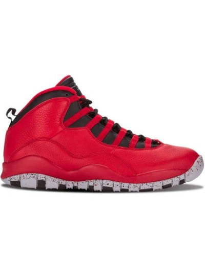 Jordan Air  10 Retro 30th Bulls Over Broadway In Red