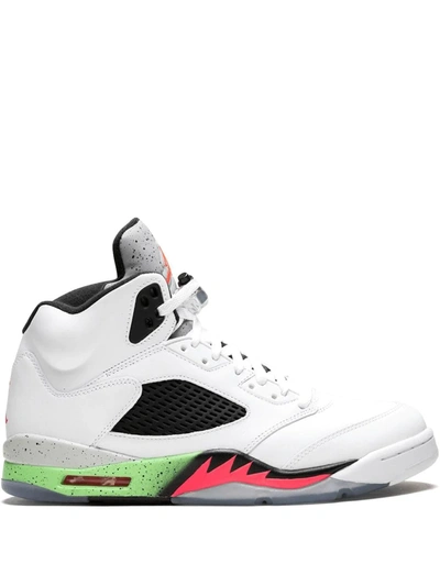 Jordan Air  5 Retro Pro Star In White