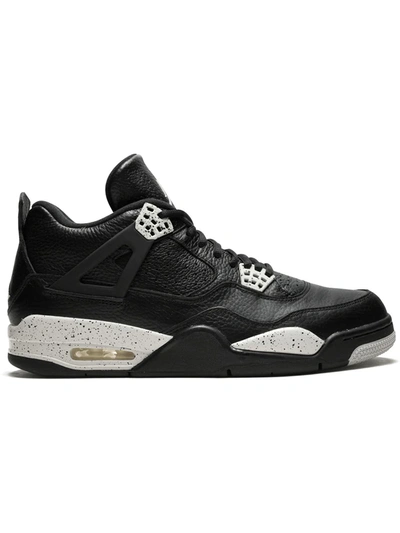 Jordan Air  4 Retro Ls "oreo" Sneakers In Black