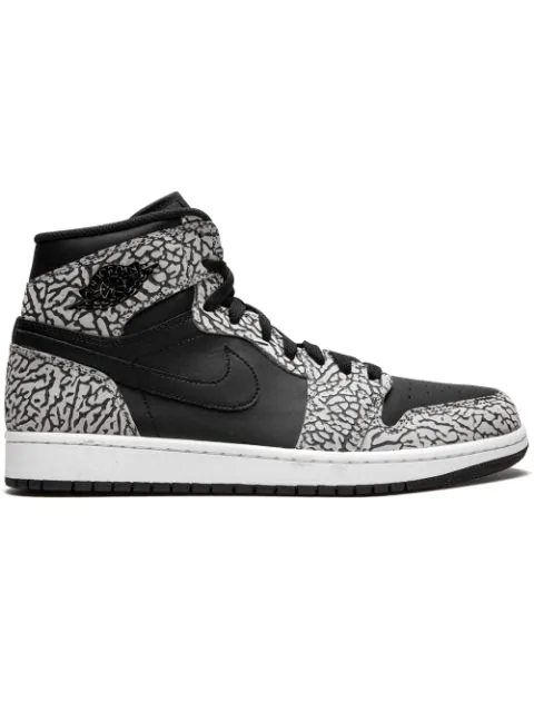 air jordan 1 retro high white elephant print