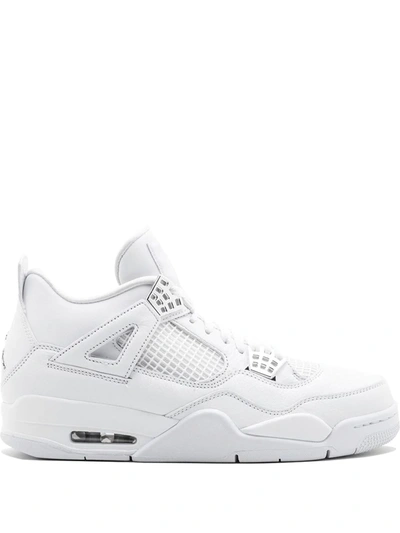 Jordan Air  4 Retro Pure Money In White