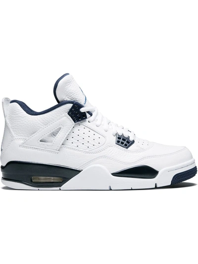 Jordan Air  4 Retro Ls Legend Blue In White