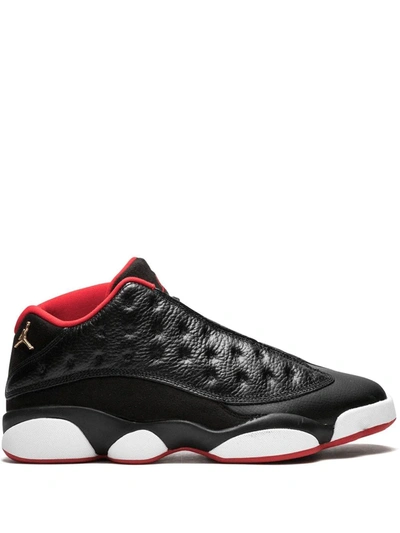 Jordan Air  13 Retro Low Bred In Black