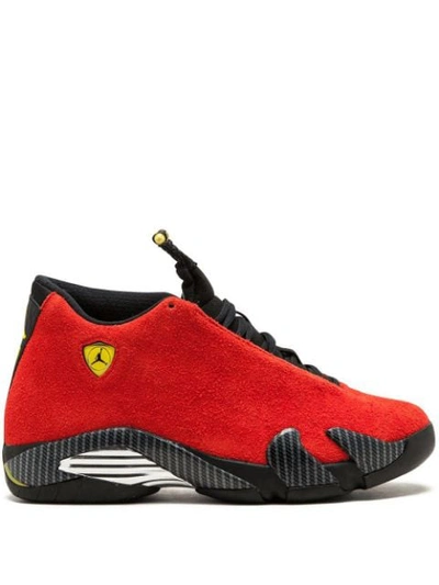 Jordan Air  14 Retro Sneakers In Red