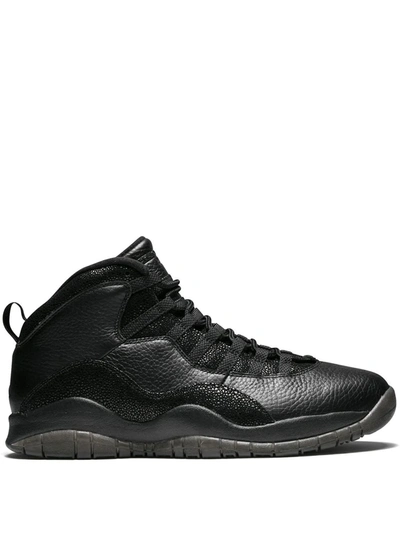 Jordan Air  10 Retro Ovo Sneakers In Black