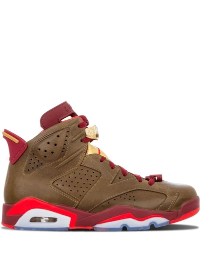 Jordan Air  6 Retro Sneakers In Brown