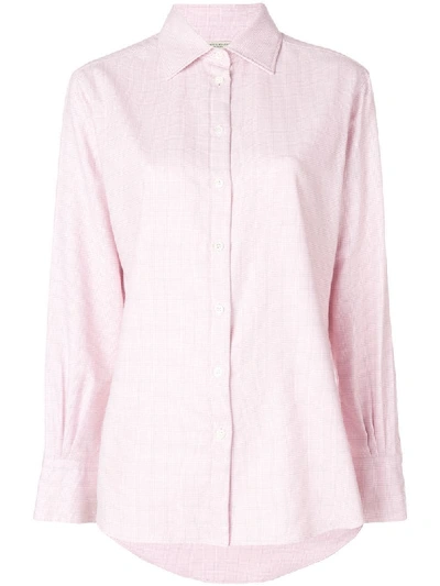 Holland & Holland Oversized Long-sleeve Shirt - Pink