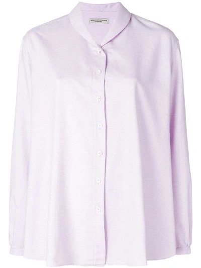 Holland & Holland Long-sleeve Flared Blouse - Pink