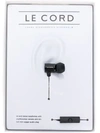 Le Cord In-ear-kopfhörer In Black