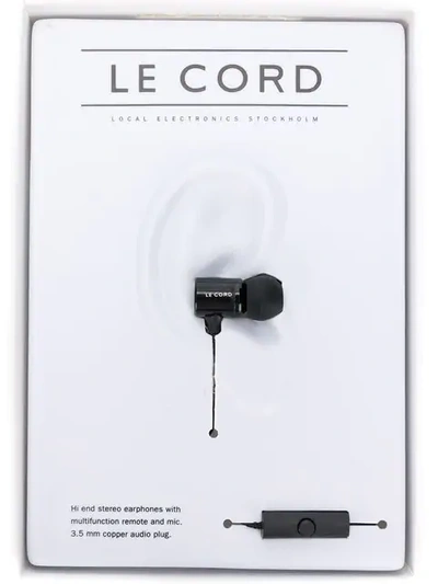 Le Cord In-ear-kopfhörer In Black