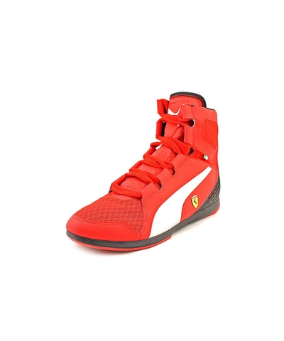 Puma Valorosso Mid Sf Webcage Men Round Toe Synthetic Red Sneakers |  ModeSens