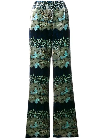 Ailanto High Rise Palazzo Trousers - Green