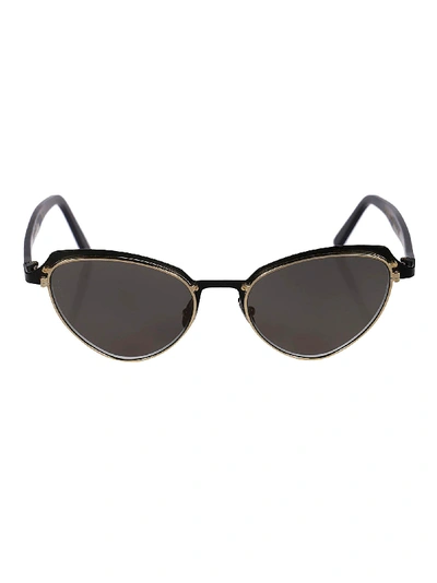 Lgr Cat Eye Sunglasses In Black Matt