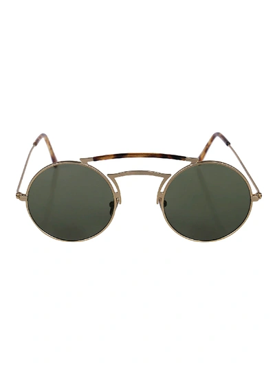 Lgr Scarab Sunglasses In Gold Matt