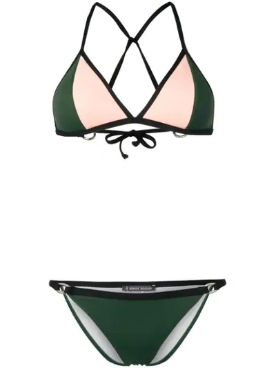 Sophie Deloudi Domnika Triangle Bikini - Green