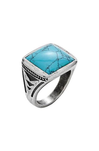 Degs & Sal Sterling Silver & Turquoise Ring