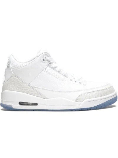 Jordan Air  3 Retro Sneakers In White