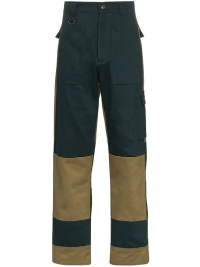 Gmbh X Browns Viktor Envelope Pocket Trousers In 105 - Green