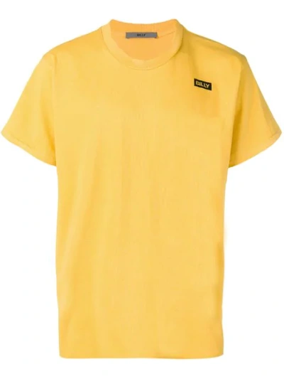 Billy Printed Logo T-shirt In Yellow