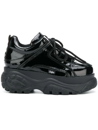 Buffalo Platform Sneakers - Black