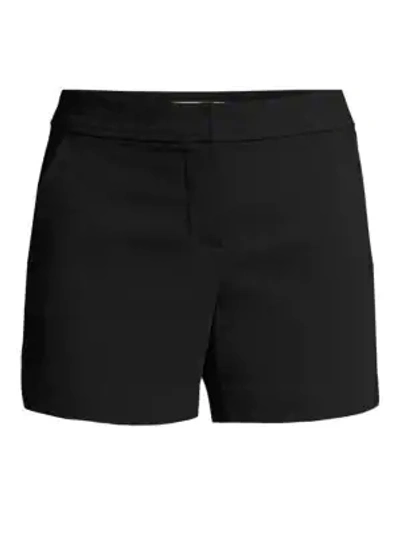 Trina Turk Daulton Zip Shorts In Black