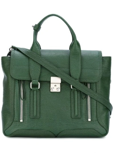 3.1 Phillip Lim 'pashli' Satchel  - Farfetch In Green