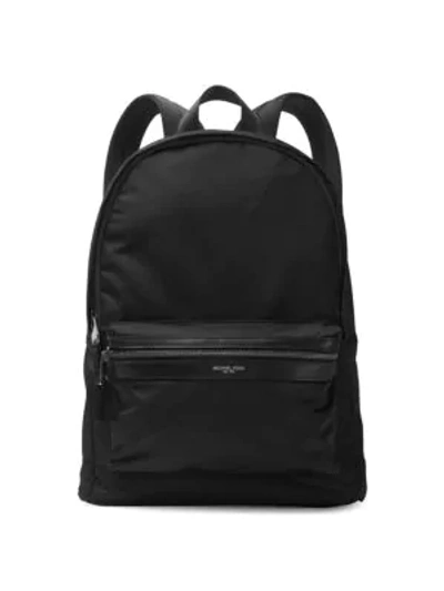 Michael Kors Nylon Backpack In Black