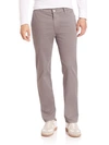 Ag Lux Tailored Leg Pants In Cosmpolitan Grey