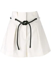 3.1 Phillip Lim / フィリップ リム Origami Pleated Shorts In Neutrals