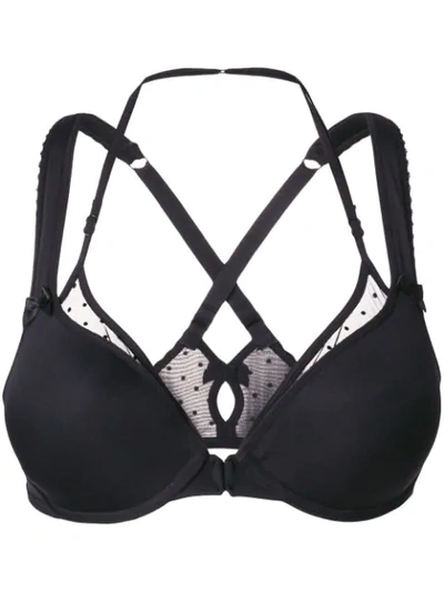 Marlies Dekkers Peekaboo Push-up Bra In Black