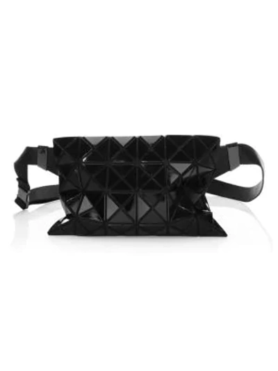 Bao Bao Issey Miyake Geometric Paneled Waist Bag In Black