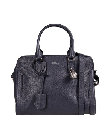 alexander mcqueen blue bag