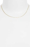 Lana Jewelry Petite Nude Chain Choker Necklace In Gold