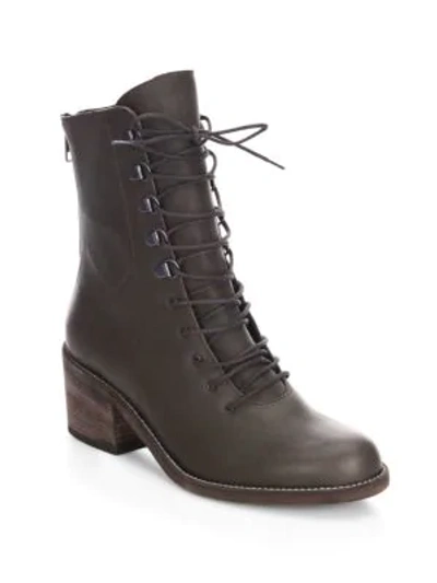 Ld Tuttle The Below Mid Calf Leather Boots In Brown