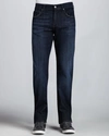 7 For All Mankind Men's Austyn Relaxed Straight-fit Jeans In Dark Blue