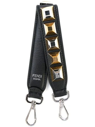 Fendi Mini Studded Strap You In Black