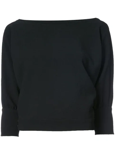 Rachel Comey Boat Neck Sweater - Black