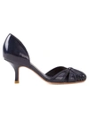 Sarah Chofakian Sarah Leather Pumps In Blue