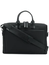 Troubadour Slim Briefcase In Black