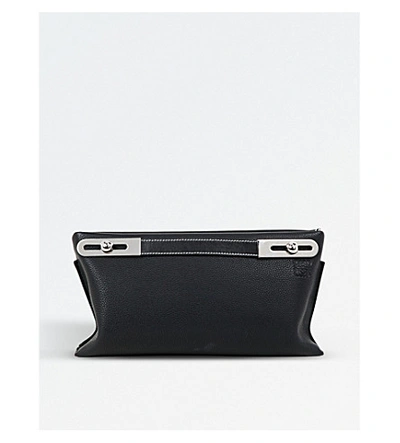 Loewe Missy Small Leather Bag In Black