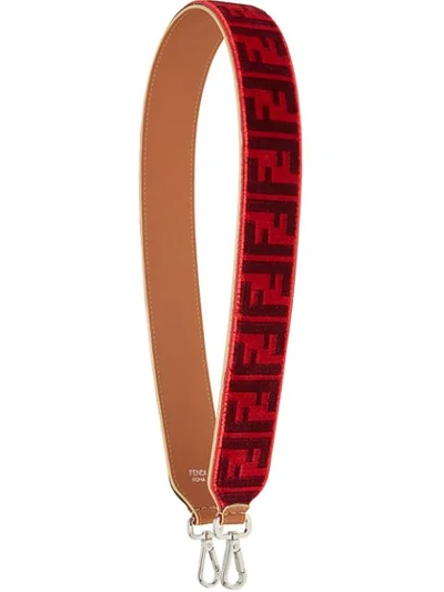 Fendi Strap You Shoulder Strap In Red