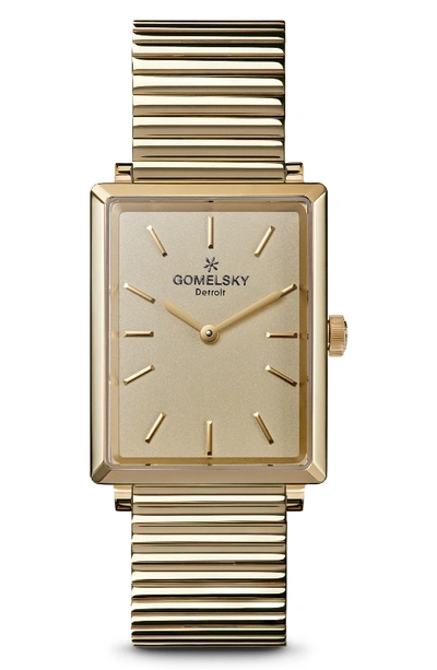 Gomelsky The Shirley Fromer Bracelet Watch, 32mm X 25mm In Gold