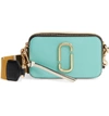 Marc Jacobs Snapshot Leather Camera Bag In Surf Multi