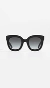 Gucci Urban Stars Rectangle Sunglasses In Black/grey