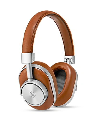 Master & Dynamic Mw60 Wireless Over-ear Headphones In Brown/silver