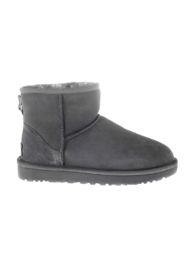 Ugg Classic Mini Ii Ankle Boots In Grey