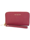 Michael Michael Kors Zip Around Wallet - Red