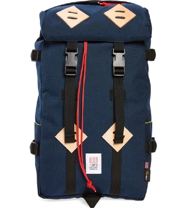 Topo 'klettersack' Backpack In Navy