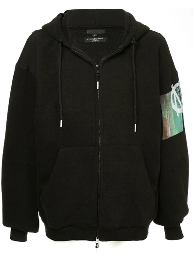 99% Is Full-zipped Hoodie - Black